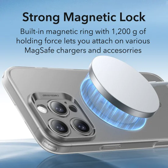 Калъф за iPhone 16 Pro - ESR Zero HaloLock - Frosted Grey