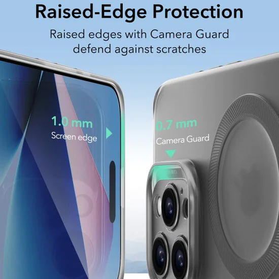 Калъф за iPhone 16 Pro - ESR Zero HaloLock - Frosted Grey