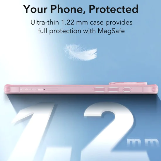 Калъф за iPhone 16 Pro Max - ESR Zero HaloLock - Frosted Pink