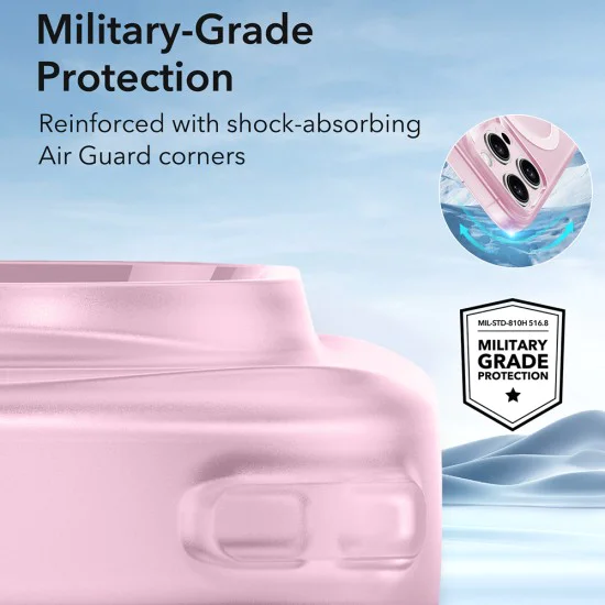 Калъф за iPhone 16 Pro Max - ESR Zero HaloLock - Frosted Pink