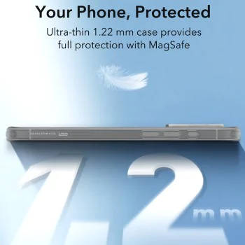 Калъф за iPhone 16 Pro Max - ESR Zero HaloLock - Frosted Grey