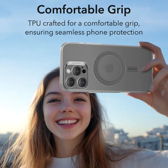 Калъф за iPhone 16 Pro Max - ESR Zero HaloLock - Frosted Grey