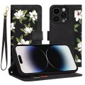 Калъф за iPhone 14 Pro - FlipCraft - Flowers of the Dawn