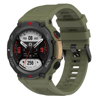 Каишка за Amazfit T-Rex T-Rex 2/2 Ocean Blue - Каишка за часовник (W067) - Тъмнозелен