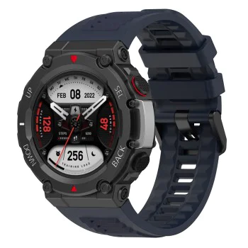 Каишка за Amazfit T-Rex 2/2 Ocean Blue - Каишка за часовник (W067) - Navy Blue
