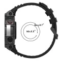 Каишка за Amazfit T-Rex T-Rex 2/2 Ocean Blue - Каишка за часовник (W067) - Черен