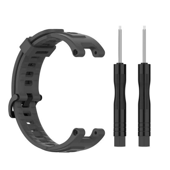 Каишка за Amazfit T-Rex / T-Rex Pro - Каишка за часовник (W067) - Сив