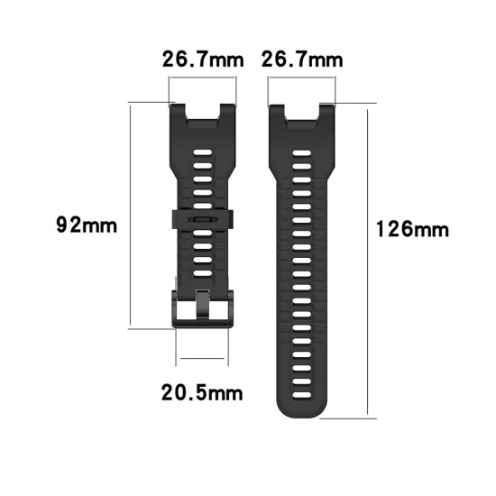 Каишка за Amazfit T-Rex / T-Rex Pro - Каишка за часовник (W067) - Сив