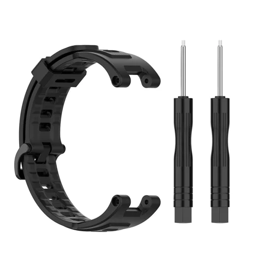 Каишка за Amazfit T-Rex / T-Rex Pro - Каишка за часовник (W067) - Черна