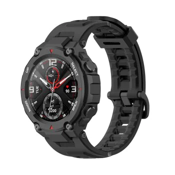 Каишка за Amazfit T-Rex / T-Rex Pro - Каишка за часовник (W067) - Черна