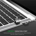 Type-C към USB адаптер, 3A - адаптер - черен