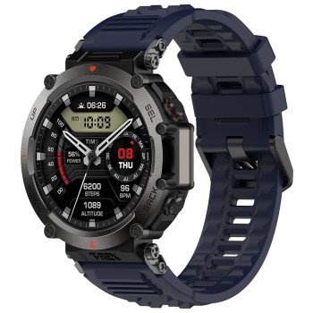 Каишка за Amazfit T-Rex Ultra - Каишка за часовник (W067) - Navy Blue