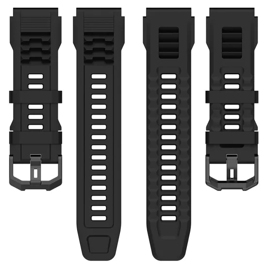 Каишка за Amazfit T-Rex Ultra - Каишка за часовник (W067) - Черна