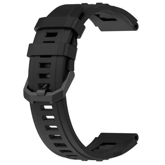 Каишка за Amazfit T-Rex Ultra - Каишка за часовник (W067) - Черна