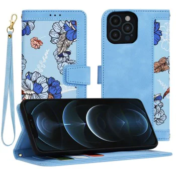 Калъф за iPhone 12 Pro Max - FlipCraft - Vibrant Blue
