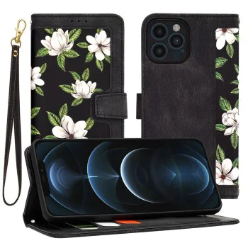 Калъф за iPhone 12 Pro Max - FlipCraft - Flowers of the Dawn