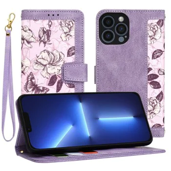 Калъф за iPhone 13 Pro Max - FlipCraft - Mysterious Purple
