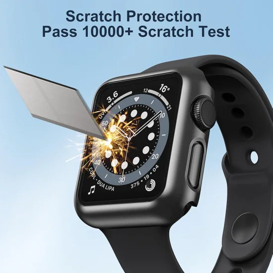 Калъф за Apple Watch 1 / 2 / 3 (38mm) + калъф - Defense360 Pro - черен