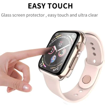 Калъф за Apple Watch 1 / 2 / 3 (42mm) + калъф - Defense360 Pro - Clear
