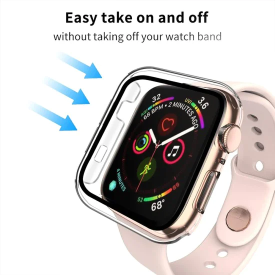 Калъф за Apple Watch 1 / 2 / 3 (42mm) + калъф - Defense360 Pro - Clear