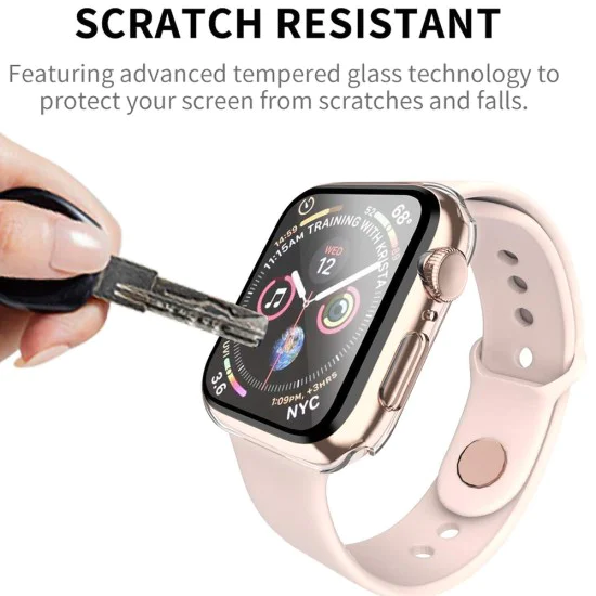 Калъф за Apple Watch 1 / 2 / 3 (42mm) + калъф - Defense360 Pro - Clear