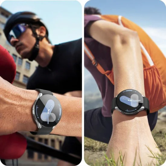 Протектор за Samsung Galaxy Watch7 (40мм) + Чанта - Defense360 Pro - Прозрачен
