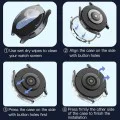 Протектор за Samsung Galaxy Watch7 (44mm) + Протектор - Defense360 Pro - Прозрачен