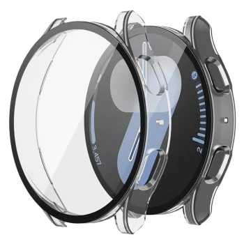 Протектор за Samsung Galaxy Watch7 (44mm) + Протектор - Defense360 Pro - Прозрачен