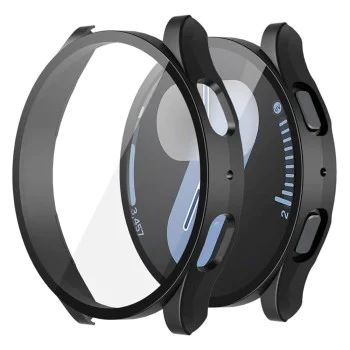 Протектор за Samsung Galaxy Watch7 (44mm) + Протектор - Defense360 Pro - Черен