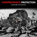 Протектор за Samsung Galaxy Watch Ultra (47 мм) + Протектор - Defense360 Pro - черен