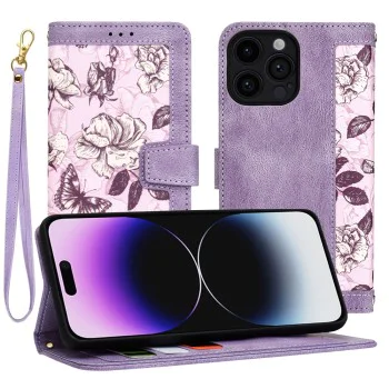 Калъф за iPhone 14 Pro Max - FlipCraft - Mysterious Purple