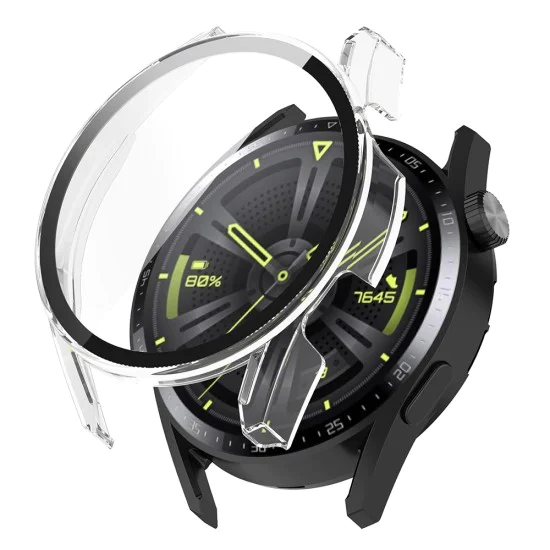 Протектор за Huawei Watch GT 3 (46mm) + Протектор - Defense360 Pro - Clear