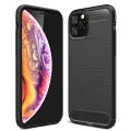 Калъф за iPhone 12 Pro Max - Carbon Silicone - Черен