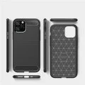 Калъф за iPhone 12 Pro Max - Carbon Silicone - Черен