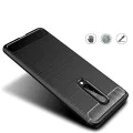 Калъф за OnePlus 8 - Carbon Silicone - Черен