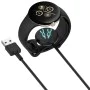 Зарядно за Google Pixel Watch3 (41mm, 45mm) / 2 / Fitbit Ace LTE, USB - (THC5) - Черен