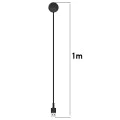 Зарядно за Google Pixel Watch3 (41mm, 45mm) / 2 / Fitbit Ace LTE, USB - (THC5) - Черен