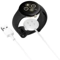 Зарядно за Google Pixel Watch3 (41mm, 45mm) / 2 / Fitbit Ace LTE, USB - (THC5) - Бял