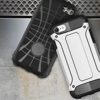 Калъф за iPhone 7 / iPhone 8 / iPhone SE 2, SE 2020 / iPhone SE 3, SE 2022 - Techsuit - Hybrid Armor - Черен