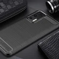 Калъф за Huawei P40 Pro - Carbon Silicone - Черен