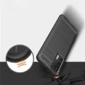 Калъф за Huawei P40 Pro - Carbon Silicone - Черен