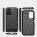 Калъф за Huawei P40 Pro - Carbon Silicone - Черен