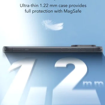 Калъф за iPhone 16 Plus - ESR Zero HaloLock - Кафяв