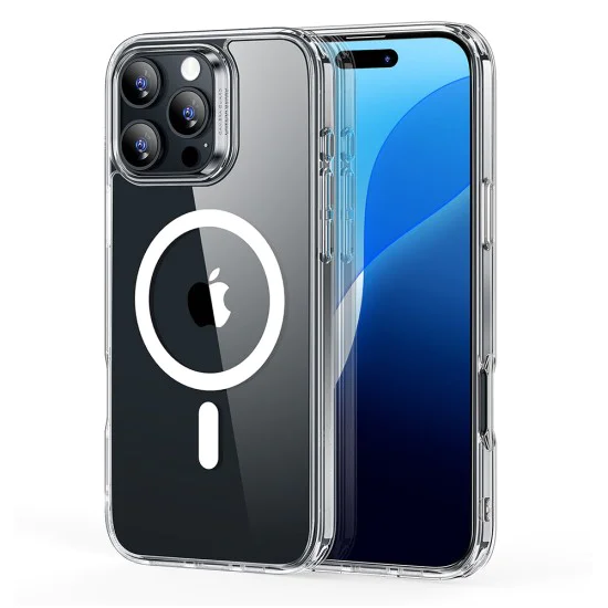 Калъф за iPhone 16 Pro - ESR Classic Hybrid HaloLock - Clear