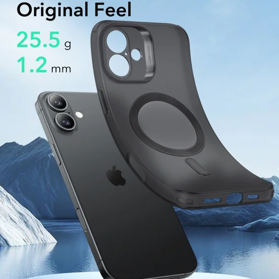 Калъф за iPhone 16 - ESR Zero HaloLock - Кафяв