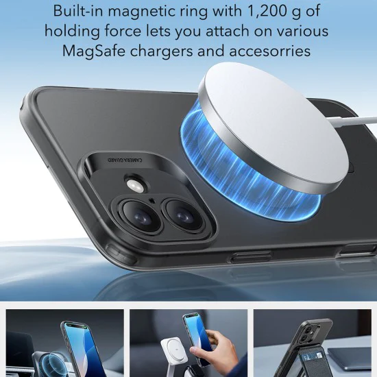 Калъф за iPhone 16 - ESR Zero HaloLock - Кафяв