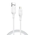 Кабел за данни с USB конектори, Lightning, 1m - Lito (LD06L) - Бял