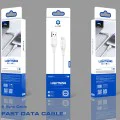 Кабел за данни с USB конектори, Lightning, 1m - Lito (LD06L) - Бял