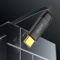 Кабел за данни с щекери Type-C, 1 m - Lito (LD11) - черен