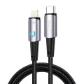 Кабел за данни с щепсел Type-C Type-C, Lightning 30W, 1,2 m - Lito (LD10) - Черен